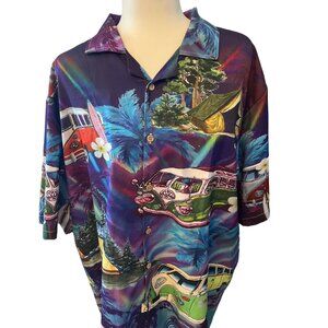 Misslook Men’s Hawaiian Button Up Shirt Size XL